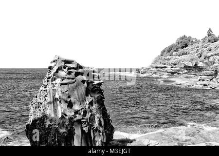 In Australien Menschen in bondie Beach und das Resort in der Nähe von Ocean Stockfoto