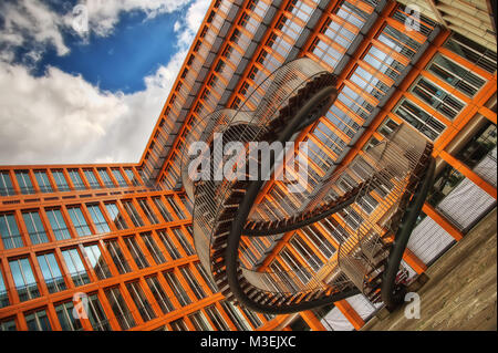 Endlose Treppe München im Jahr 2015 getroffen Stockfoto