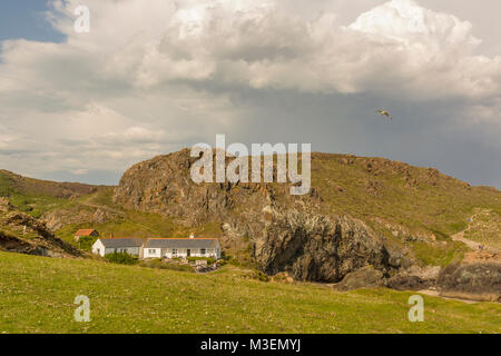 Kynance Cove Cafe - Kynance Cove, Cornwall, UK. Stockfoto