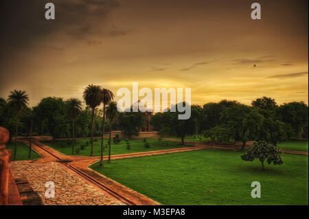 Humayun's Grabmal, Delhi im Jahr 2015 Stockfoto