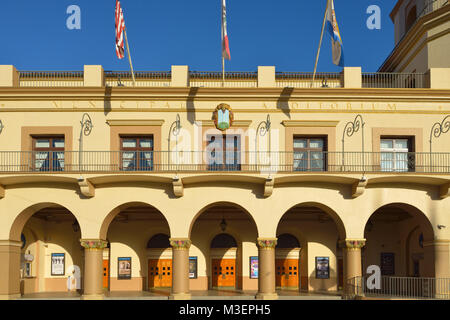 Die Stadt National Civic Auditorium, San Jose, CA Stockfoto