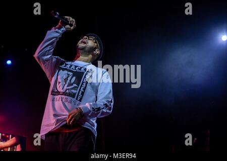 Nightmares On Wax - Unsichtbare Wind Factory Liverpool - 09/02/2018 Stockfoto