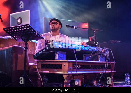 Nightmares On Wax - Unsichtbare Wind Factory Liverpool - 09/02/2018 Stockfoto