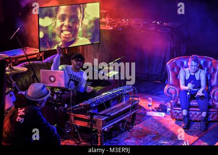 Nightmares On Wax - Unsichtbare Wind Factory Liverpool - 09/02/2018 Stockfoto