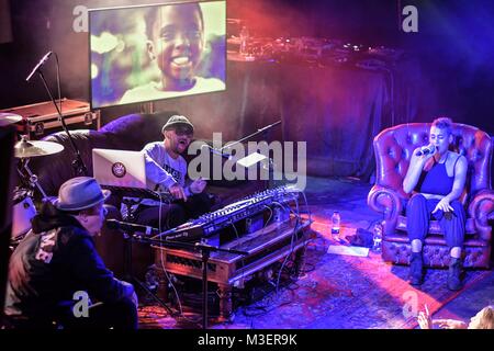 Nightmares On Wax - Unsichtbare Wind Factory Liverpool - 09/02/2018 Stockfoto