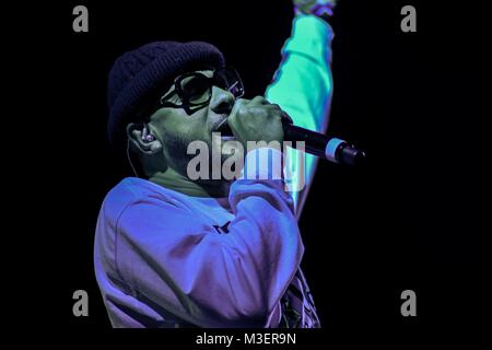 Nightmares On Wax - Unsichtbare Wind Factory Liverpool - 09/02/2018 Stockfoto