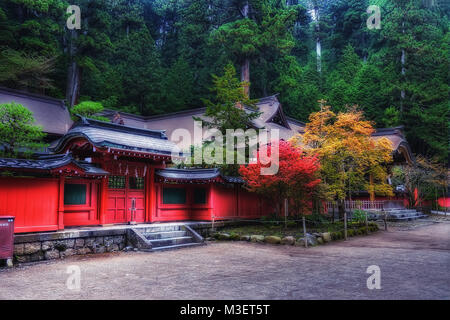 Taiyu-in Tempel Nikko im Jahr 2015 getroffen Stockfoto