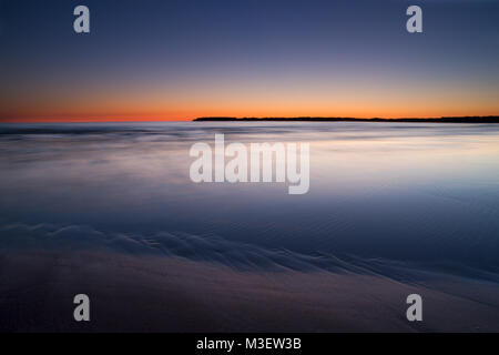 Das Foto ist in Yyteri genommen. Es ist ein schöner Sandstrand in Pori, Finnland. Stockfoto