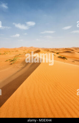 Sahara Wüste Marokko im Jahr 2015 getroffen Stockfoto