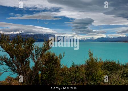 Mt John Observatory Lake Tekapo Neuseeland im Jahr 2015 getroffen Stockfoto