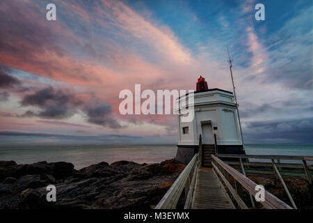 Stirling Point Bluff im Jahr 2015 getroffen Stockfoto