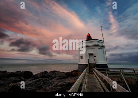 Stirling Point Bluff im Jahr 2015 getroffen Stockfoto
