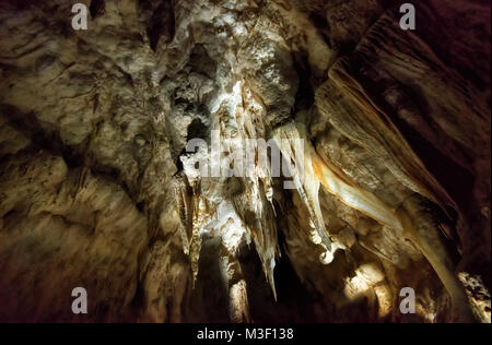 Waitomo Caves Neuseeland im Jahr 2015 getroffen Stockfoto