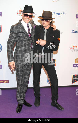 Udo Lindenberg, Jan Delay, Echo 2012, Berlin, 18.01.2012 Stockfoto