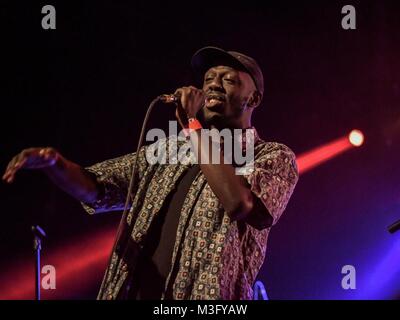 MC Nelson - Unsichtbare Wind Factory Liverpool - 09/02/2018 Stockfoto