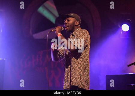 MC Nelson - Unsichtbare Wind Factory Liverpool - 09/02/2018 Stockfoto