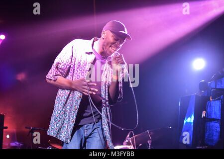 MC Nelson - Unsichtbare Wind Factory Liverpool - 09/02/2018 Stockfoto