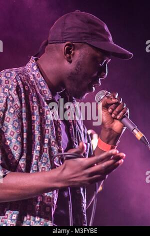 MC Nelson - Unsichtbare Wind Factory Liverpool - 09/02/2018 Stockfoto