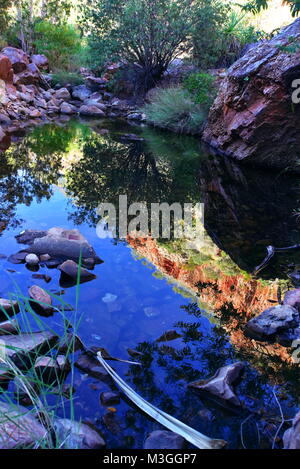 Herrliche Emma Gorge, El Questro Wilderness Park, der Gibb River Road in der Nähe von Kununurra in Westaustralien Stockfoto