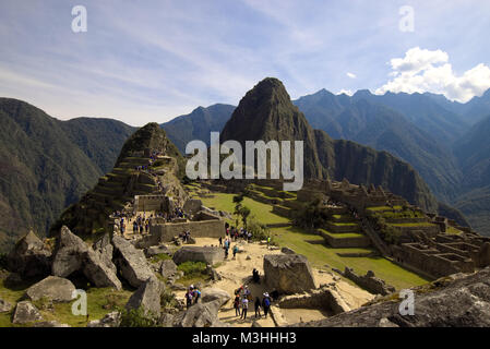 Machu Picchu, Peru Stockfoto