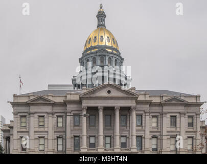 Colorado State Capitol Gebäude in Denver Stockfoto