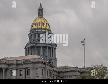 Colorado State Capitol Gebäude in Denver Stockfoto