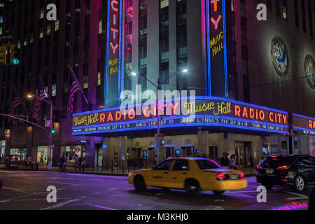 Radio City Music Hall Stockfoto