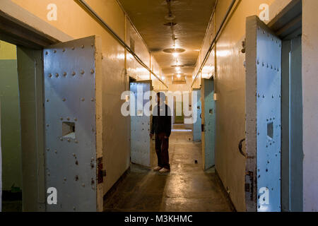 Südafrika. Johannesburg. Apartheid Museum. Constitution Hill. Ehemaliges Gefängnis. Stockfoto