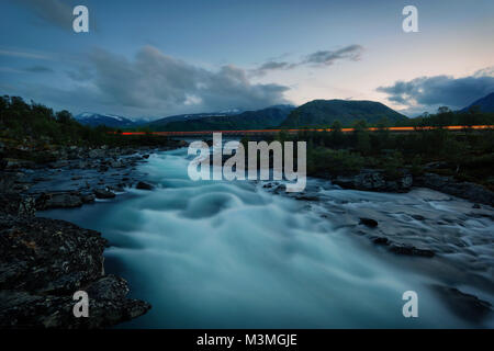 Jotunheimen Norwegen im Jahr 2017 getroffen Stockfoto