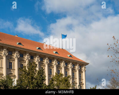 Czernin Palast auf Loreta Square, Prag, Tschechische Republik Stockfoto