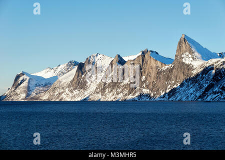 Tungeneset Senja Norwegen im Jahr 2016 getroffen Stockfoto