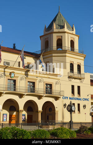 Die Stadt National Civic Auditorium, San Jose, CA Stockfoto