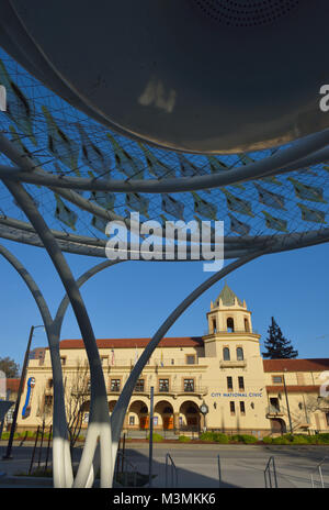 Die Stadt National Civic Auditorium, San Jose, CA Stockfoto