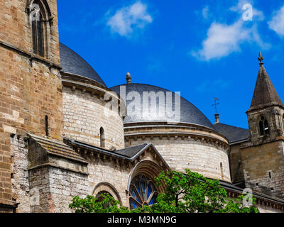 Cahors mittelalterlichen Kathedrale Saint-Étienne, Royal, Frankreich Stockfoto