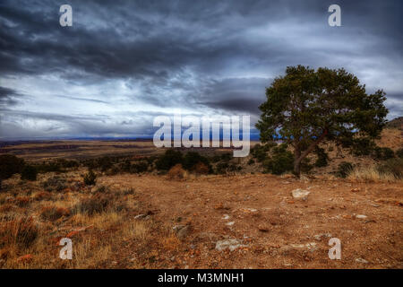 Grand Canyon Gewitter im Jahr 2015 getroffen Stockfoto