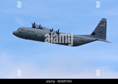 US Air Force Lockheed C-130J Hercules Transportflugzeug 08-8602 Stockfoto