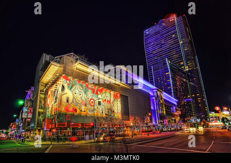 Los Angeles Wandmalerei in 2015 getroffen Stockfoto