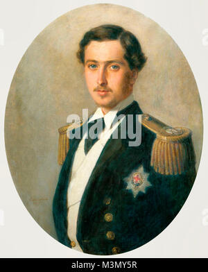 Prince Alfred von England, Sohn von Königin Victoria, 1865. Franz Xaver Winterhalter Stockfoto