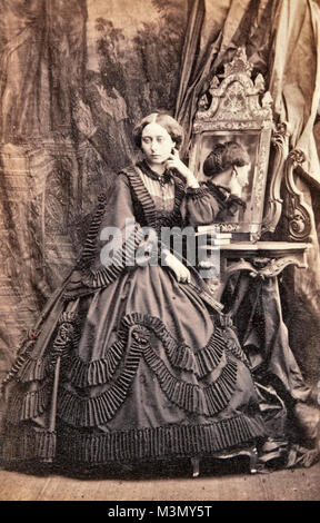 Prinzessin Alice von Großbritannien (Alice Maud Maria, Tochter von Königin Victoria). Juni 1861 Stockfoto