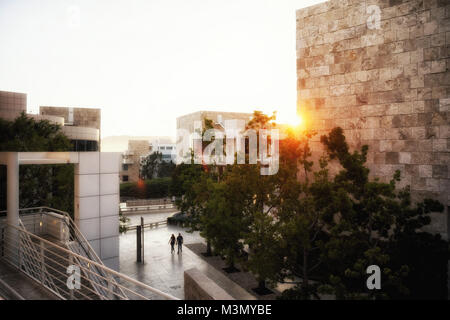 Getty Los Angeles im Jahr 2015 getroffen Stockfoto