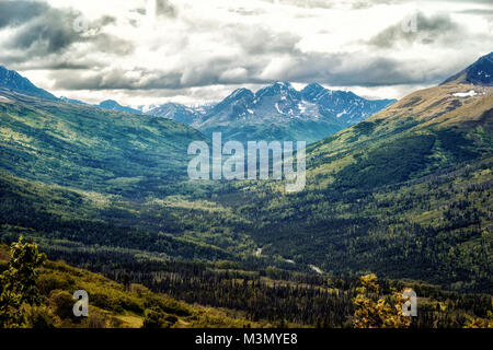 Alaska Hatcher Pass im Jahr 2015 getroffen Stockfoto