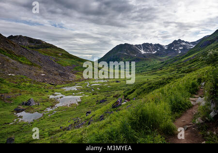 Alaska Hatcher Pass im Jahr 2015 getroffen Stockfoto