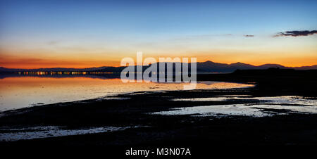 Salton Sea Kalifornien im Jahr 2015 getroffen Stockfoto