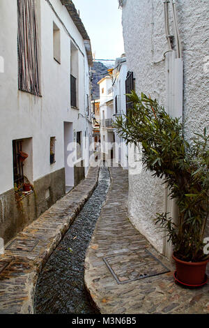 Pampaneira, Alpujarras, Andalusien, Spanien Stockfoto