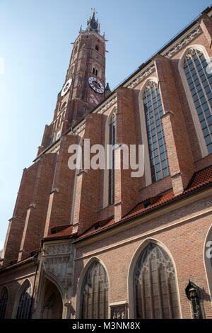 St. Martin's Church, Landshut, Bayern, Deutschland Stockfoto