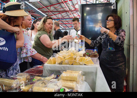 Say Cheese Festival Prahran Market Melbourne Australien Stockfoto