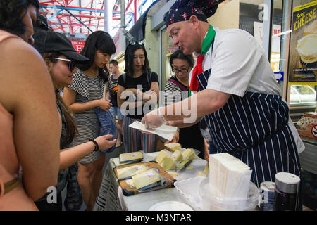 Say Cheese Festival Prahran Market Melbourne Australien Stockfoto