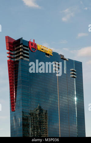 Las Vegas, Nevada. Planet Hollywood Westgate Hotel auf dem Strip. Stockfoto