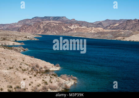 Nevada. Eldorado Canyon State Park. Eldorado Canyon. Colorado River. Stockfoto