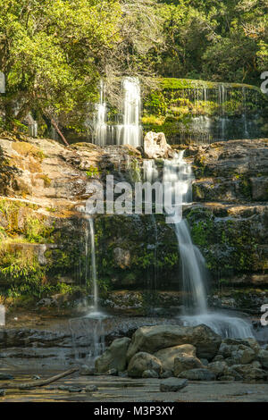 Unteren Kaskaden, Liffey fällt, Tasmanien, Australien Stockfoto